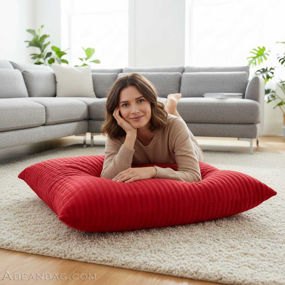 Jumbo Corduroy Bean Cushions