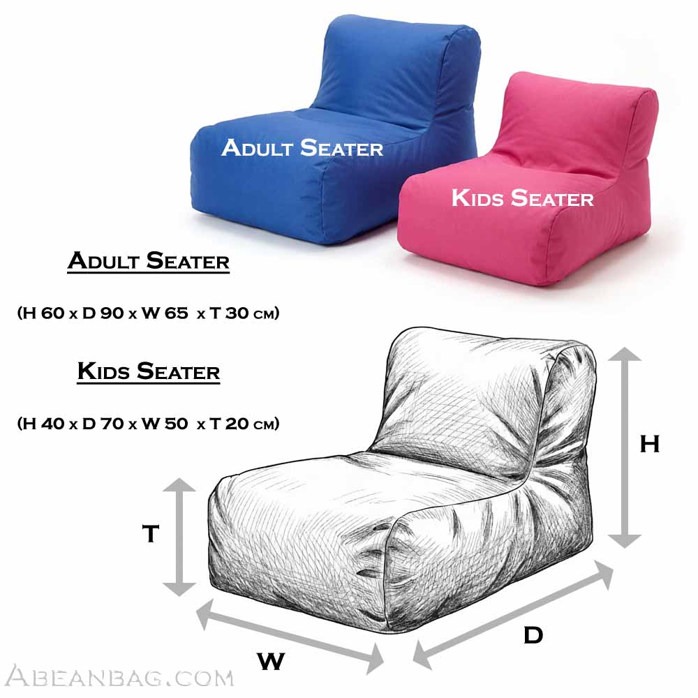 Jumbo Corduroy Single Seaters Beanbag