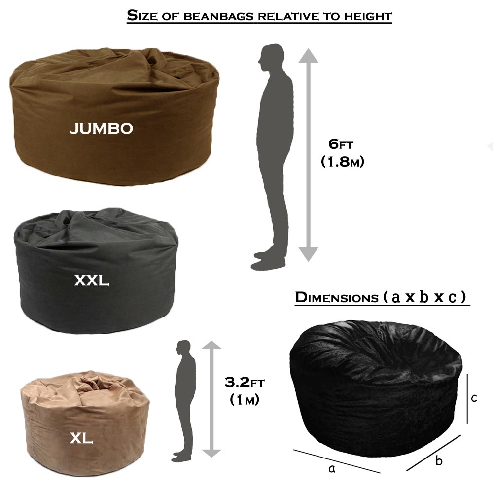 Indoor / Outdoor Jumbo Beanbags